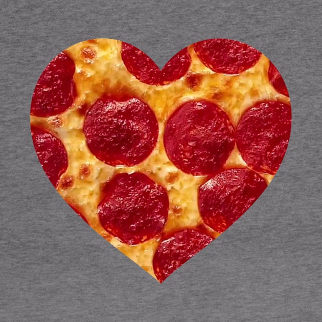 Pepperoni Pizza by HeartTees